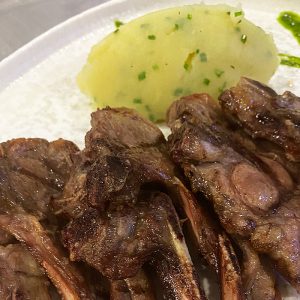 Chuletillas de ternasco de Aragón