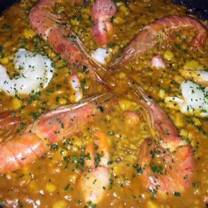 Arroz de bogavante y gambas