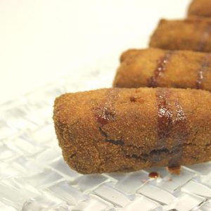 Croqueta de foie y setas