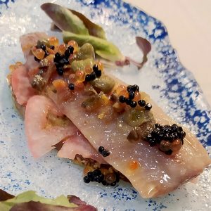 Tosta de sardina ahumada